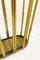 Paragüero Mid-Century de latón y bambú, Austria, años 50, Imagen 2