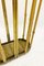 Portaombrelli Mid-Century in ottone e bambù, Austria, anni '50, Immagine 2