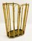 Mid-Century Brass and Bamboo Umbrella Holder, Austria, 1950s 3