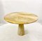 Mid-Century Modern Travertine Gueridon Table, Italy, 1970s 6