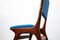 Blue Model 634 Chairs by Carlo De Carli for Cassina, Italy, 1950s, Set of 6 11