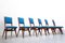 Blue Model 634 Chairs by Carlo De Carli for Cassina, Italy, 1950s, Set of 6, Image 5