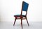 Blue Model 634 Chairs by Carlo De Carli for Cassina, Italy, 1950s, Set of 6 12