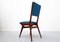 Blue Model 634 Chairs by Carlo De Carli for Cassina, Italy, 1950s, Set of 6, Image 12