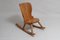 Swedish Hand-Made Pine Rocking Chair in the Style of Axel Einar Hjort 6