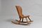 Swedish Hand-Made Pine Rocking Chair in the Style of Axel Einar Hjort, Image 5