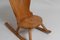 Swedish Hand-Made Pine Rocking Chair in the Style of Axel Einar Hjort, Image 7