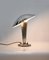 Lampe de Bureau Champignon en Chrome par Napako / Josef Hurka, 1950s 3