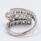 Antique 18k White Gold Ring with Diamonds, Image 5