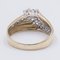 Vintage 14 Karat Gelbgold Ring mit Diamanten, 1970er 5