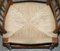 Antiker Armlehnstuhl mit Seilsitz von William Morris 14