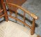 Antique Rope Seat Armchair by William Morris 10