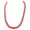 18 Karat Yellow Gold & Coral Necklace 1