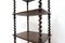 Antique Victorian Rosewood Barley Twist Tiered Side Table Stand 4