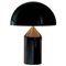 Large Black Metal Atollo Table Lamp by Vico Magistretti for Oluce, Image 1