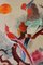 Vintage Chinese Silk Hand Embroidery Panel Birds, Set of 2 4
