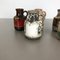 Vintage Pottery Lava 414-16 Vases from Scheurich, Germany, Set of 5 11