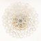 Ice Glass Tubes Chandelier from Doria, Germany, 1960s, Image 8