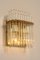 Crystal Rod Sconces Italy, 1970s, Set of 2 9