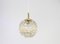 Large Amber Bubble Glass Pendant by Helena Tynell for Limburg, Germany, 1970s, Image 3
