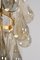Apliques grandes de latón dorado y cristal de Palwa, Germany, años 70. Juego de 2, Imagen 4