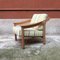 Mid-Century Italian Loden Armchair by Vico Magistretti for Cassina, 1960s 5