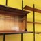 Mid-Century Italian Modern E22 Wall Bookcase by Osvaldo Borsani for Tecno, 1960s 5