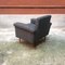 Moderner italienischer Mid-Century Sessel aus grauem Stoff & Metall, 1960er 5