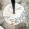 Lampada da terra Mid-Century in vetro satinato e metallo con base in marmo, Italia, anni '50, Immagine 9