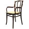 Early 20th Century Austrian Wood and Vienna Straw Chair by Thonet, 1900s, Image 1