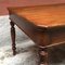 Early 20th Century Italian Walnut Rectangular Table with Drawers, 1900s, Image 6