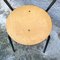 Mid-Century Italian Modern Beech Round Seat Chairs from Fly Line, 1980s, Image 12
