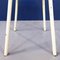 Mid-Century Italian Modern Industrial Metal and Wooden Stools, 1960s, Set of 2 6