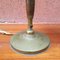 Italienische Mid-Century Ministerial Tischlampe aus Holz & Metall, 1920er 3