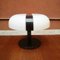 Mid-Century Italian Modern Brown and White Acrylic Glass Table Lamp, 1970s, Image 4