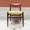 Danish Solid Teak and Velvet Chairs by Hans Wegner by Madsens, 1950s, Set of 6 3