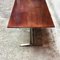 Mid-Century Italian Modern Wood Top and Steel Base Desk Table by Formanova, 1970s 4