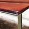 Mid-Century Italian Modern Wood Top and Steel Base Desk Table by Formanova, 1970s 6