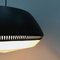 Italian Black Enameled Metal Pendant Lamp by Gio Ponti for Greco, 1950s, Image 14