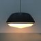 Italian Black Enameled Metal Pendant Lamp by Gio Ponti for Greco, 1950s, Image 5