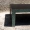 Low Coffee Table with Green Decorative Motif on Two Side, 1980s 8