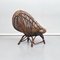 Oval-Shaped Rattan Armchair in the Manner of Franco Albini, 1960s, Image 6
