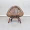 Oval-Shaped Rattan Armchair in the Manner of Franco Albini, 1960s 3