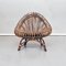 Oval-Shaped Rattan Armchair in the Manner of Franco Albini, 1960s, Image 3
