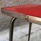 Mid-Century Italian Red Laminate Stools with a Squared Seat, 1950s, Set of 2 7