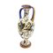 Vase en Céramique Peint avec un Motif Raphaelesque, Italie, 1960s 2