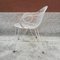 Mid-Century German White Painted Iron Garden Chairs, 1950s, Set of 5, Image 4