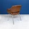 Mid-Century Modern Italian Brown Leather Armchair by Cassina, 1970s, Set of 2 10