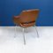 Mid-Century Modern Italian Brown Leather Armchair by Cassina, 1970s, Set of 2, Image 10