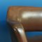 Mid-Century Modern Italian Brown Leather Armchair by Cassina, 1970s, Set of 2, Image 14